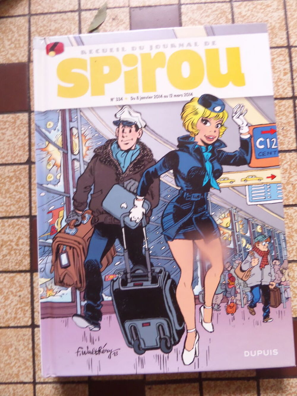 bandes dessin&eacute;es de SPIROU carton&eacute;es Livres et BD