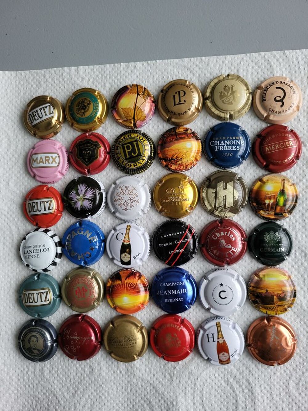 Capsules de Champagne 