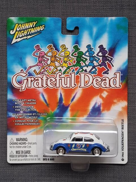 1966 Volkswagen Beetle  Grateful Dead  Series #6. Johnny Lightning 1/64. 18 Saint-Valrien (20)