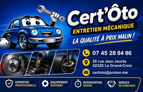 URGENT Garage Automobile Pignons sur rue. 29000 42320 La grand-croix