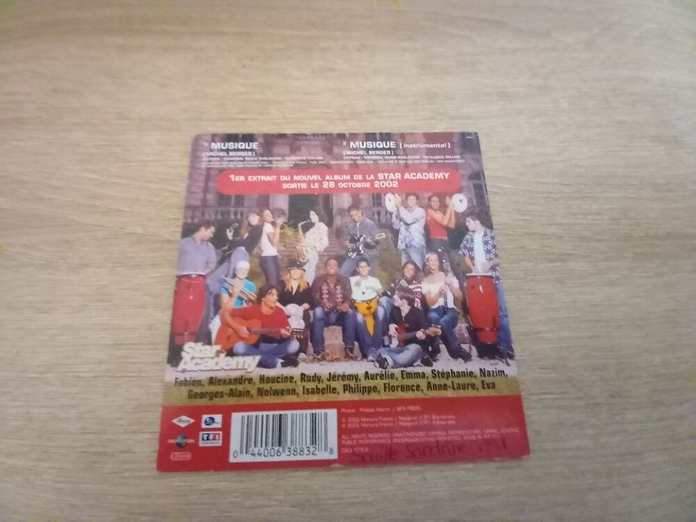 Cd single Star Acad&eacute;my "Musique " Audio et hifi