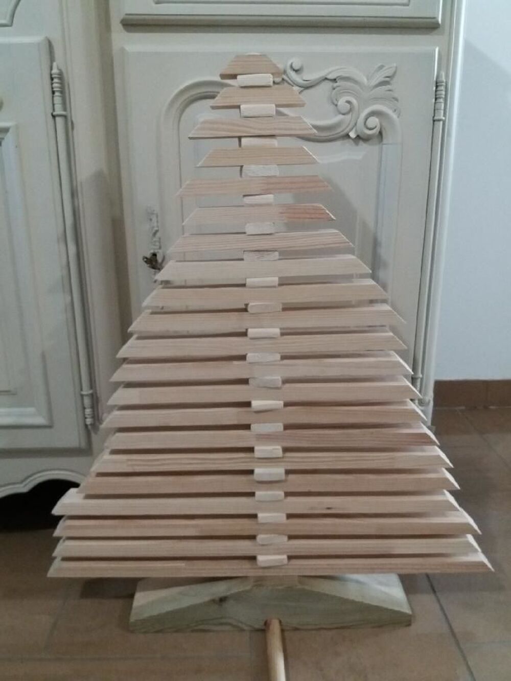 Sapin en bois artisanal Décoration