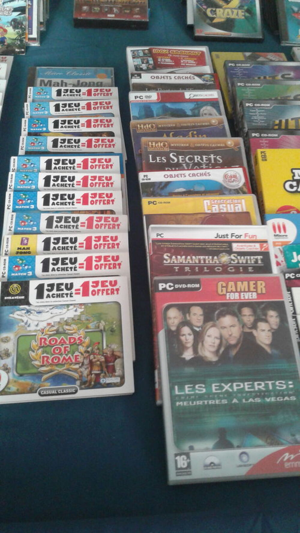 Gros lot cd jeux Consoles et jeux vidéos
