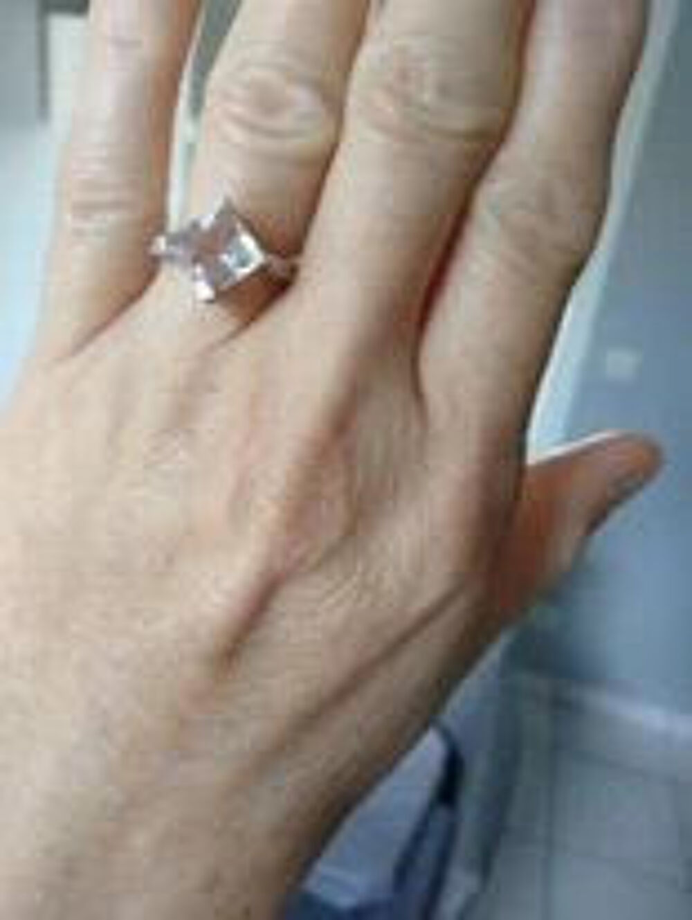 Bague pierre crystal et zirconium Bijoux et montres