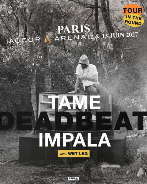 Tame Impala - Paris 2027 - Tickets 178 Paris 18 (75)
