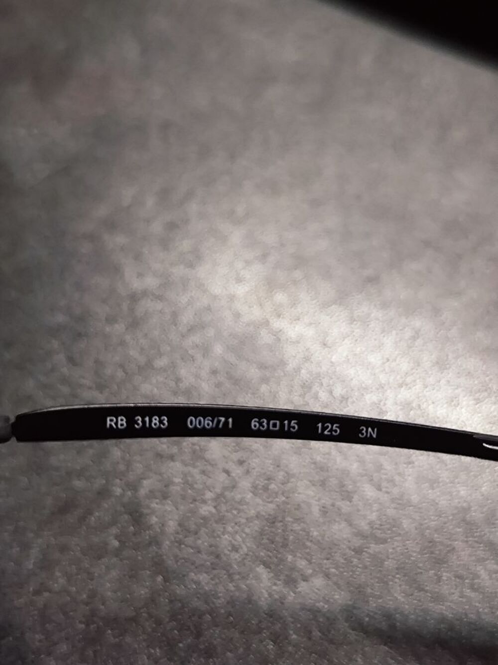 Lunettes Ray-Ban RB3183 Top Bar 006/71 Bijoux et montres