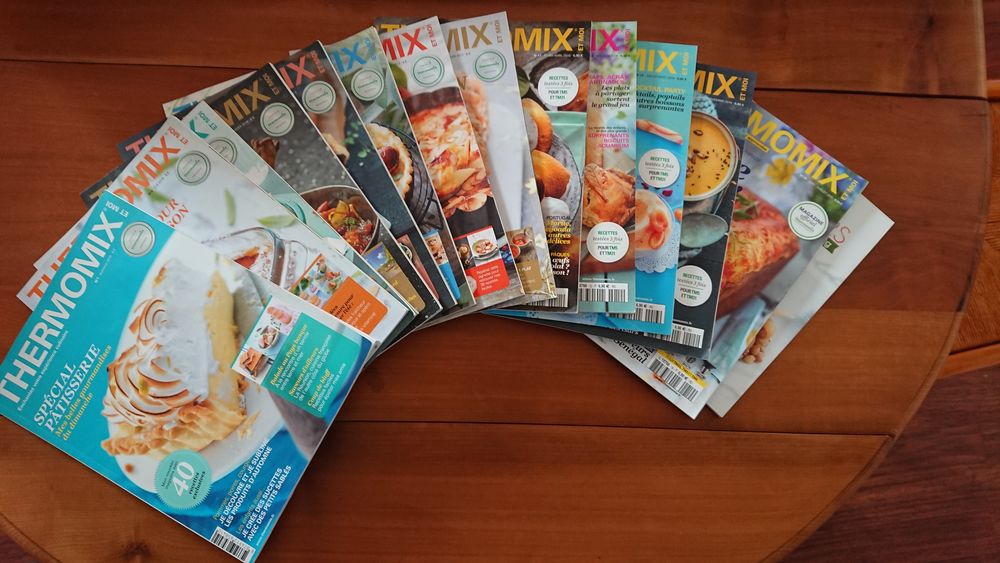 Pack de 13 magazines Thermomix et Moi Cuisine