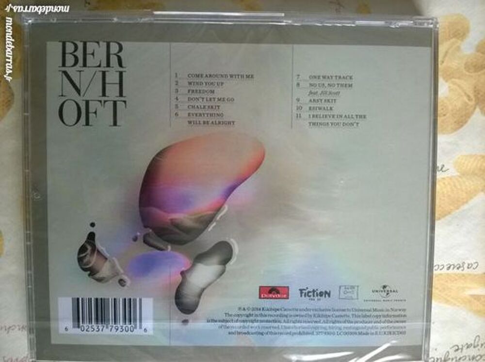 Album de bernhoft - Neuf et emball&eacute; CD et vinyles