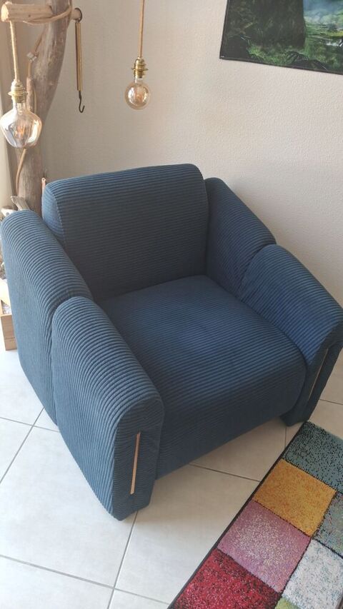 Fauteuil velours Vias (34)