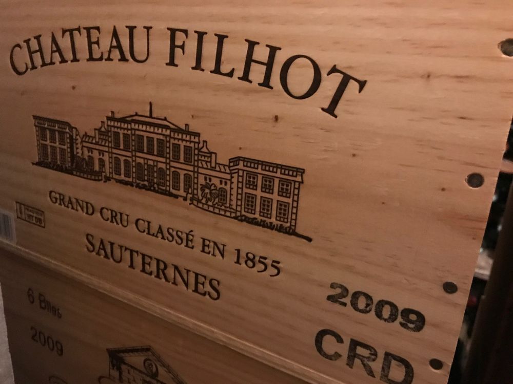 Caisse Sauternes GCC Ch&acirc;teau FILHOT 2009 Cuisine