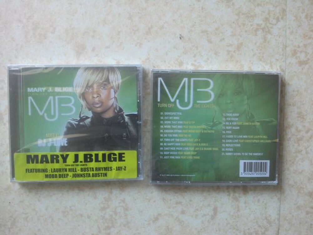 MARY J.BLIGE- 2008-A L'ANCIENNE
FEAT:L. HILL-MOBB DEEP-JAY.Z CD et vinyles
