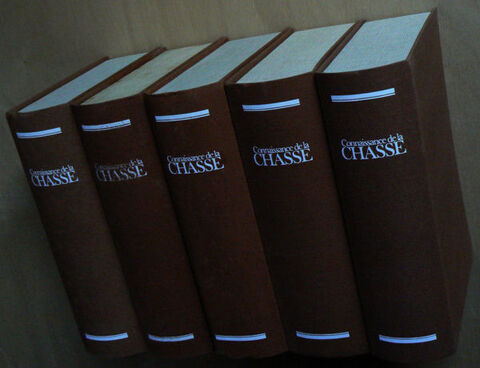 5 classeurs de 62 anciennes revues CONNAISSANCE DE LA CHASSE 99 Saint-Clair-sur-Galaure (38)