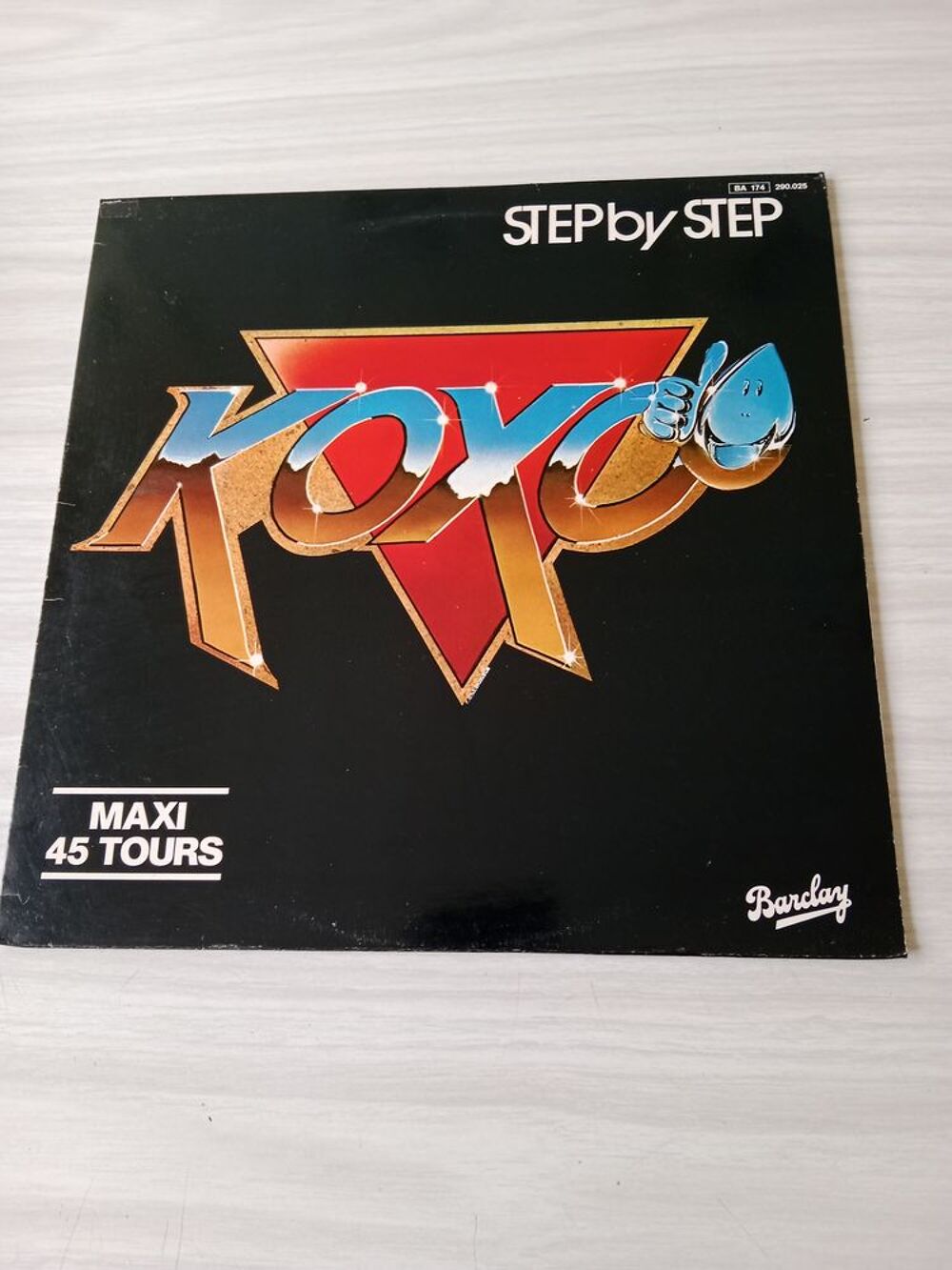 Maxi 45 Tours KOXO Step by Step CD et vinyles