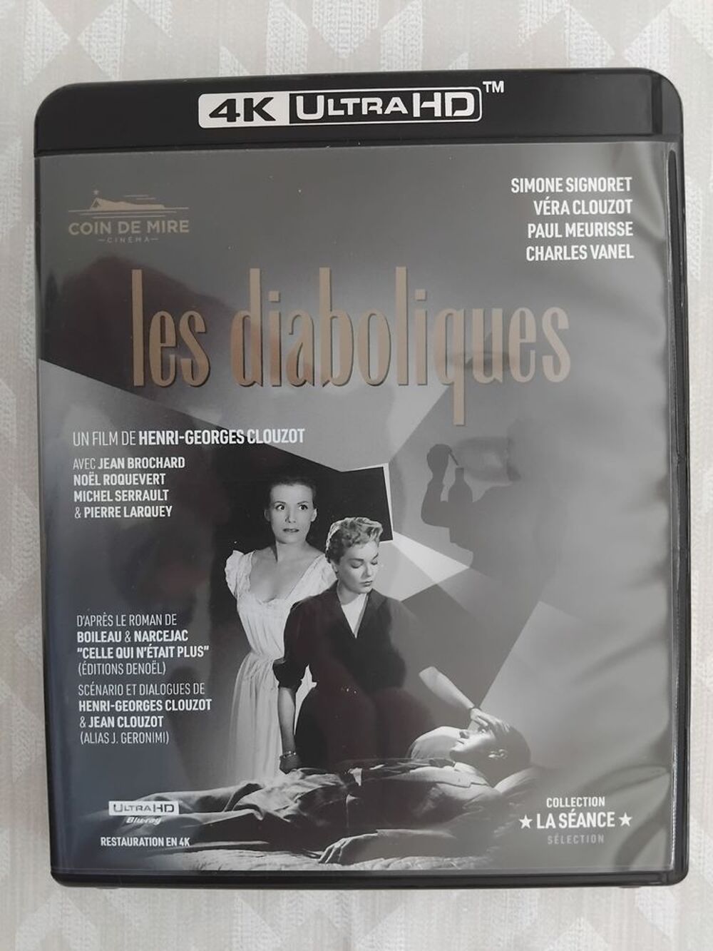LES DIABOLIQUES Blu-ray 4K DVD et blu-ray