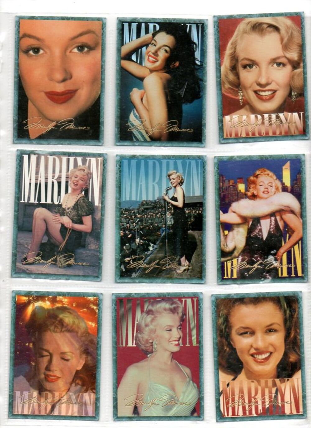 CARTES DE COLLECTION 