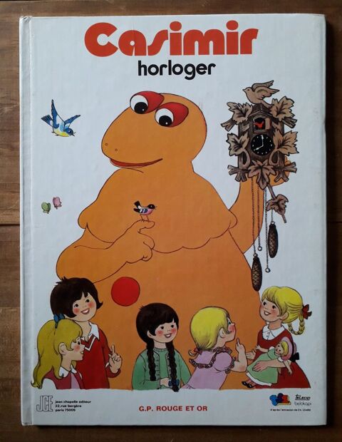 Vintage BD : CASIMIR horloger : 1979 5 Verneuil-sur-Vienne (87)
