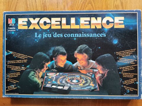 Grand jeu de Société MB  L'EXCELLENCE  de 1984 28 L'Aigle (61)