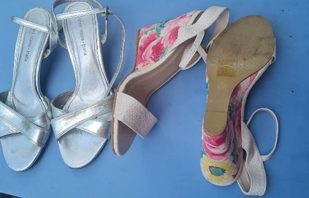 3 paires chaussures femme 38/39 Chaussures