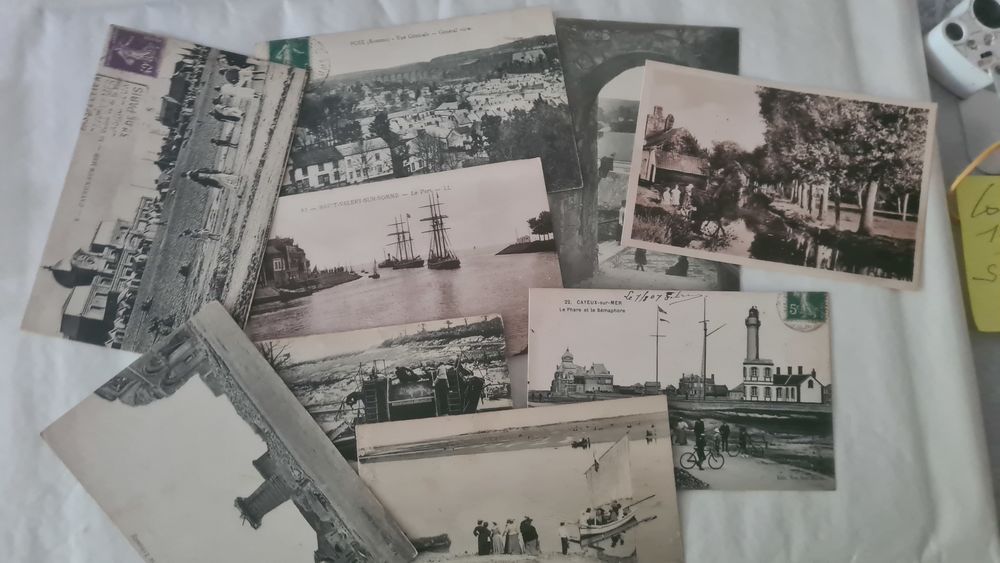 .cpa du 80 - Lot de 100 cpa de la somme ,pas d'Amiens ni d"A 
