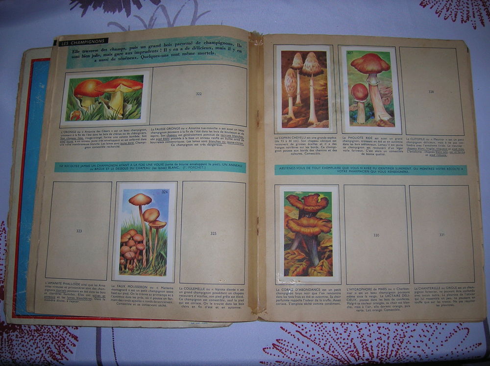 lot de 2 albums vignettes publicitaire vintage 