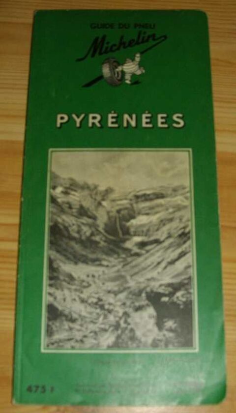 GUIDE MICHELIN  1958 PYRENEES 3 Roissy-en-Brie (77)