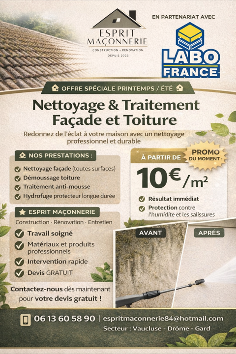 ESPRIT MACONNERIE 0 84150 Viol�s