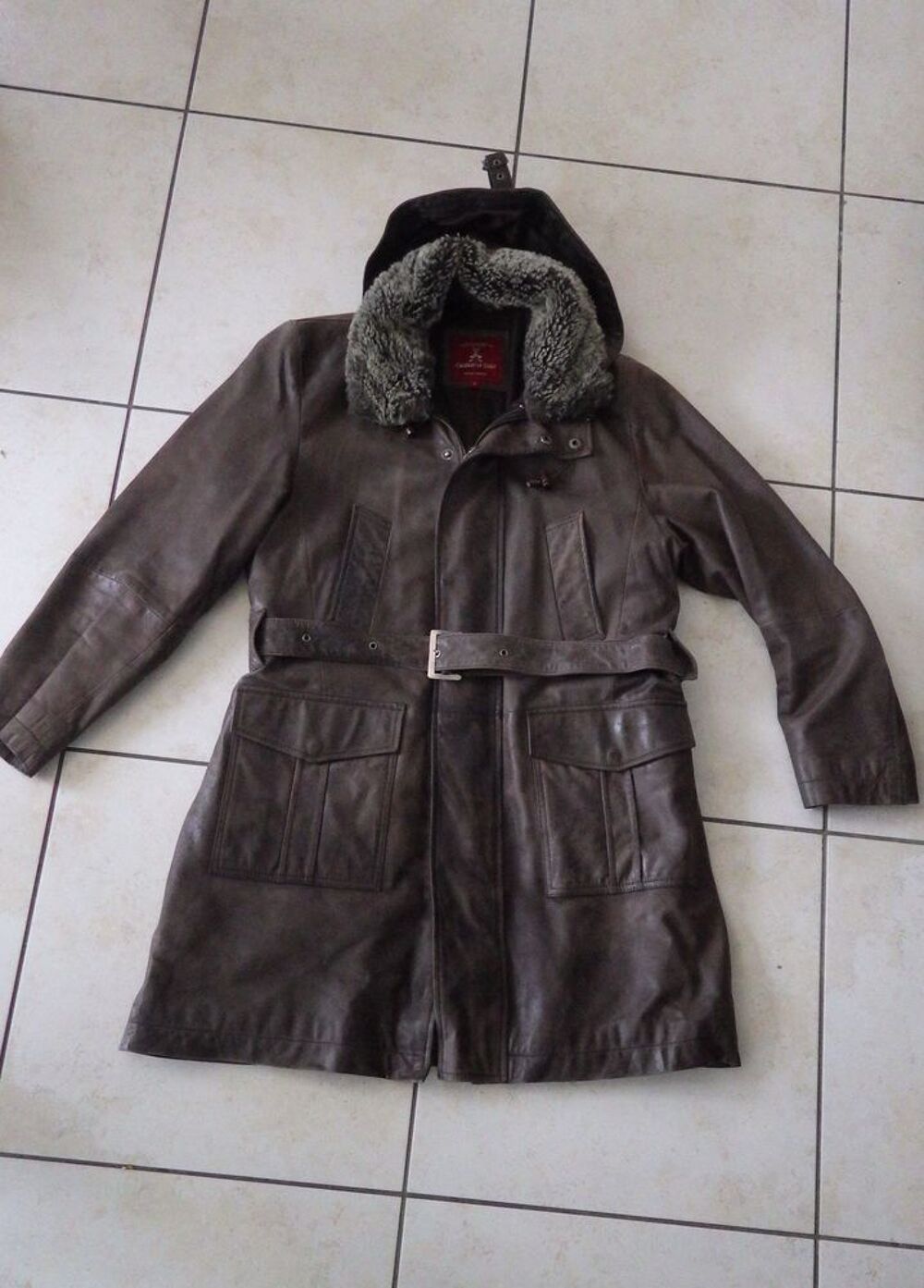 Manteau en cuir Charles le Golf XL Vêtements