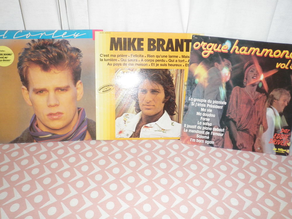 Disques vari&eacute;t&eacute;s 33 tours (chansons) Audio et hifi