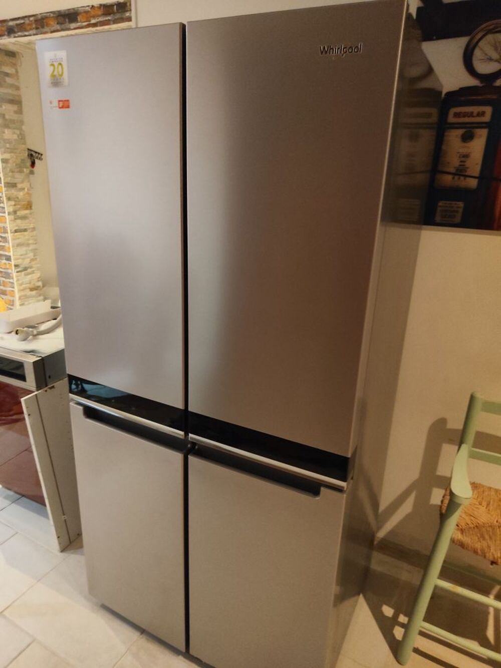 WHIRLPOOL - R&eacute;frig&eacute;rateur 4 portes WQ9E1L Americain Electroménager