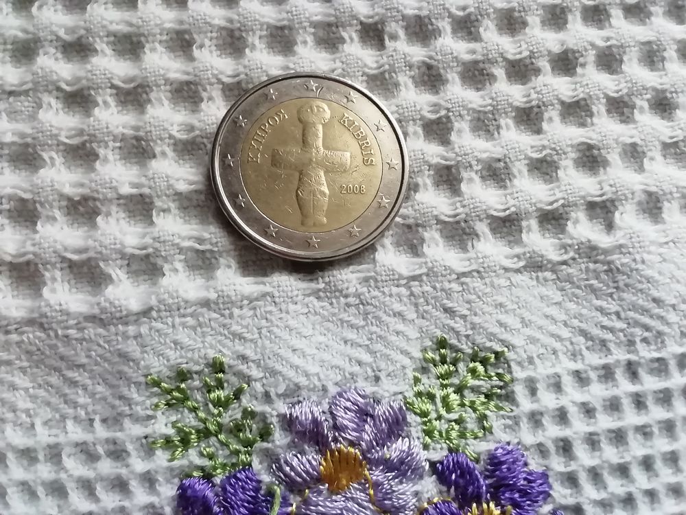 Pi&egrave;ce 2 € Chypre 2008 pour collectionneur 