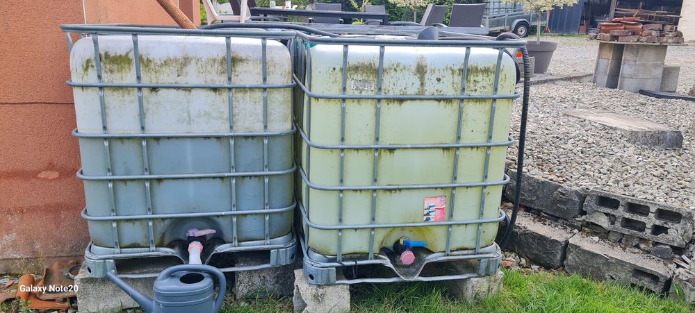 Cuve r&eacute;cup&eacute;ration eau Jardin