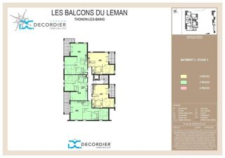  Appartement � vendre 2 pi�ces 45 m�