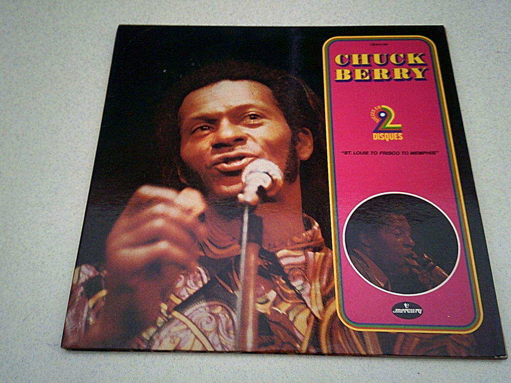 CHUCK BERRY - Double Album Vinyles 33 T ? Pressage Original CD et vinyles
