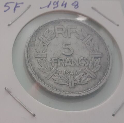 5 franc 1948 10 Armentières (59)