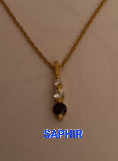 COLLIER 38 CM OR JAUNE 18 CTS 180 Nogent-sur-Marne (94)