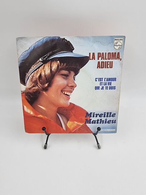 Vinyle 45 tours Mireille Mathieu : La Paloma Adieu... 1 Vulbens (74)