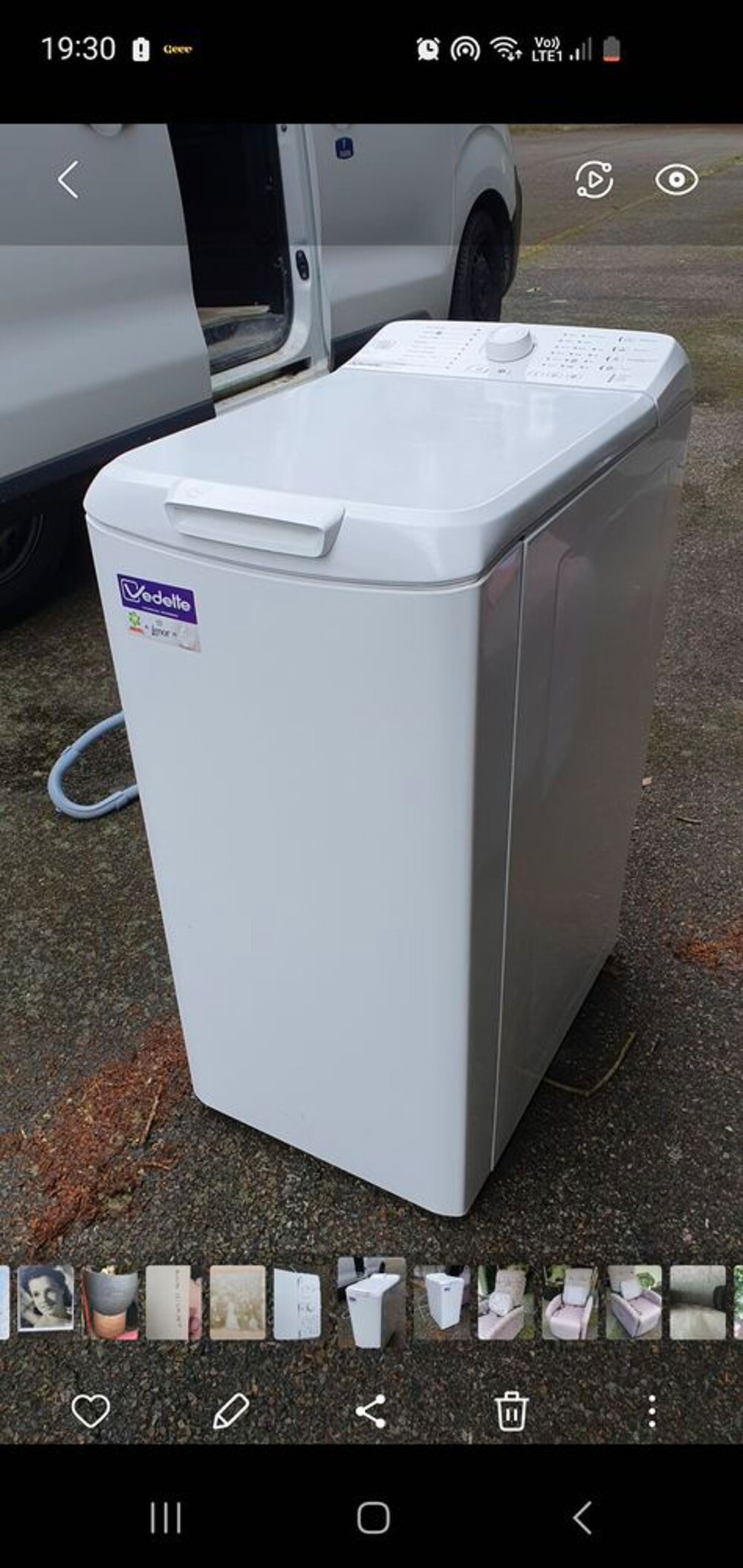 Lave linge quasi neuf sous garantie Electroménager