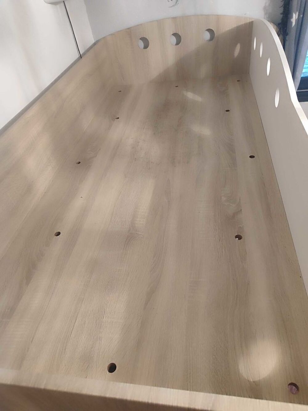 lit mezzanine 90&agrave;-190cm avec rangement Meubles