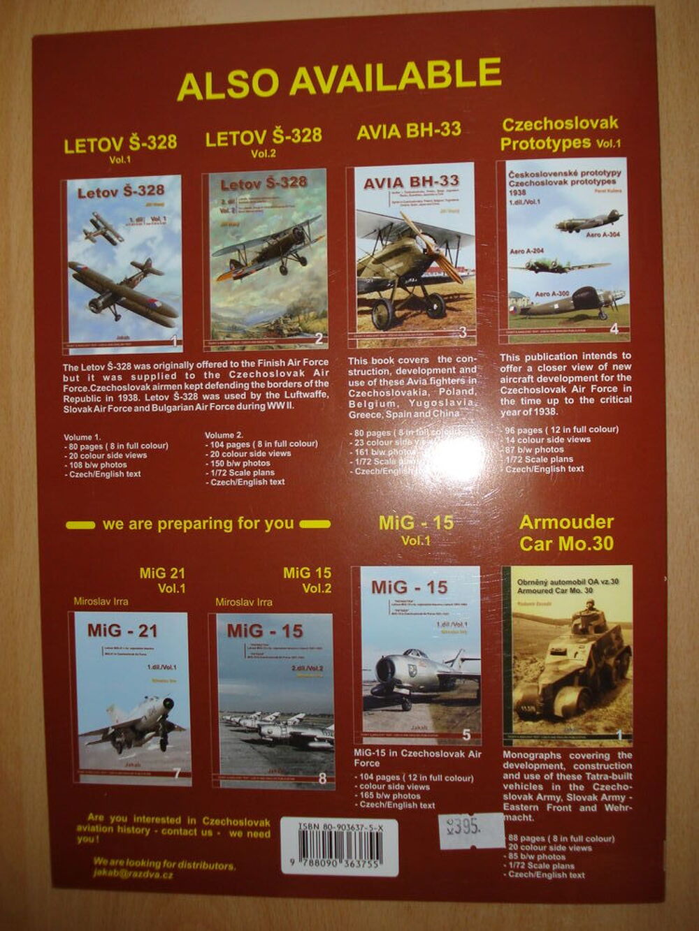 Morane-Saulnier MS.406 C1 Vol. 1. Jakab N&deg;6. Livres et BD