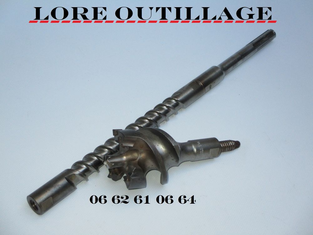 T&ecirc;te de forage b&eacute;ton 68 mm Bricolage