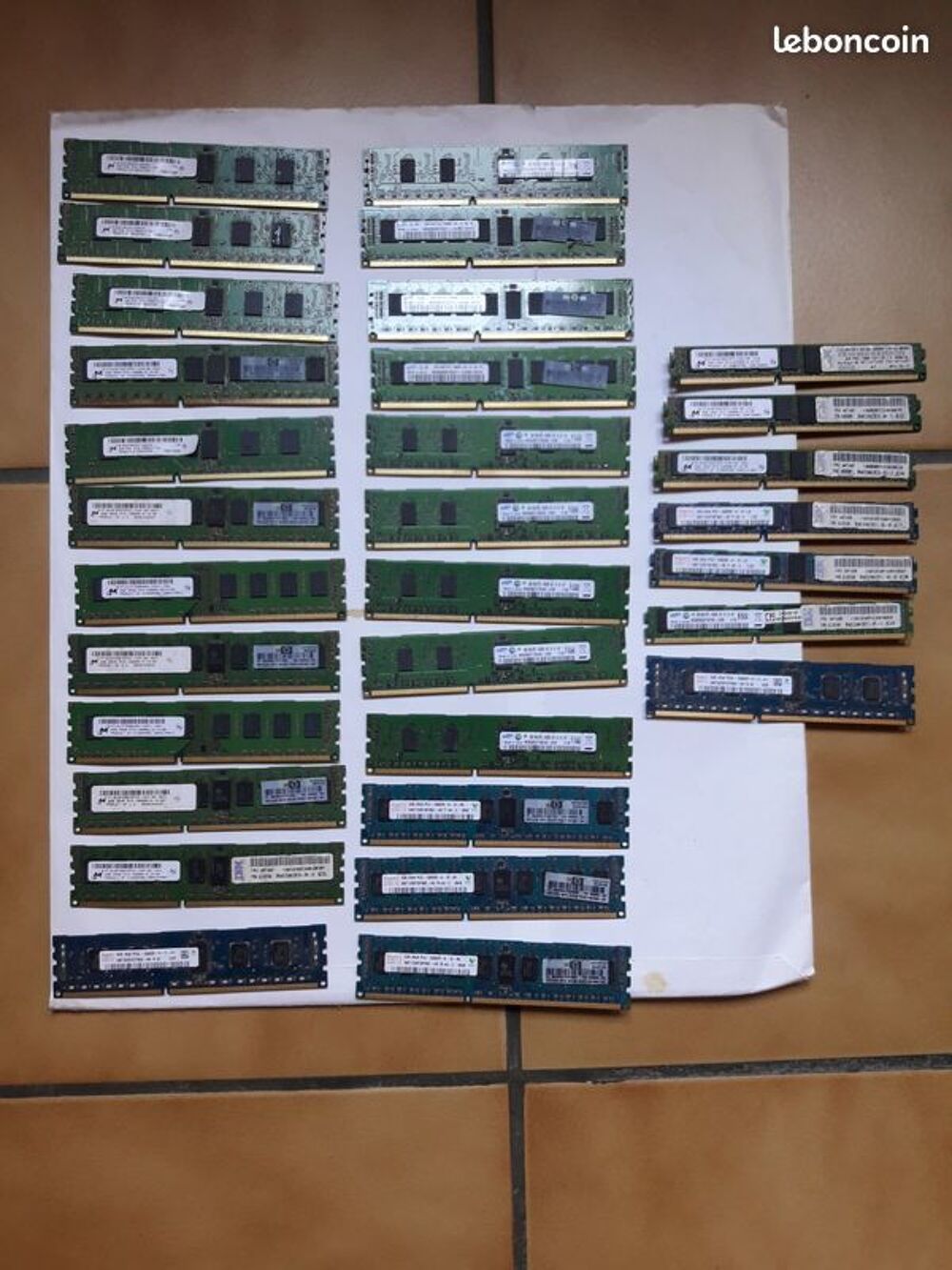 Barrettes ddr3 ECC Matériel informatique