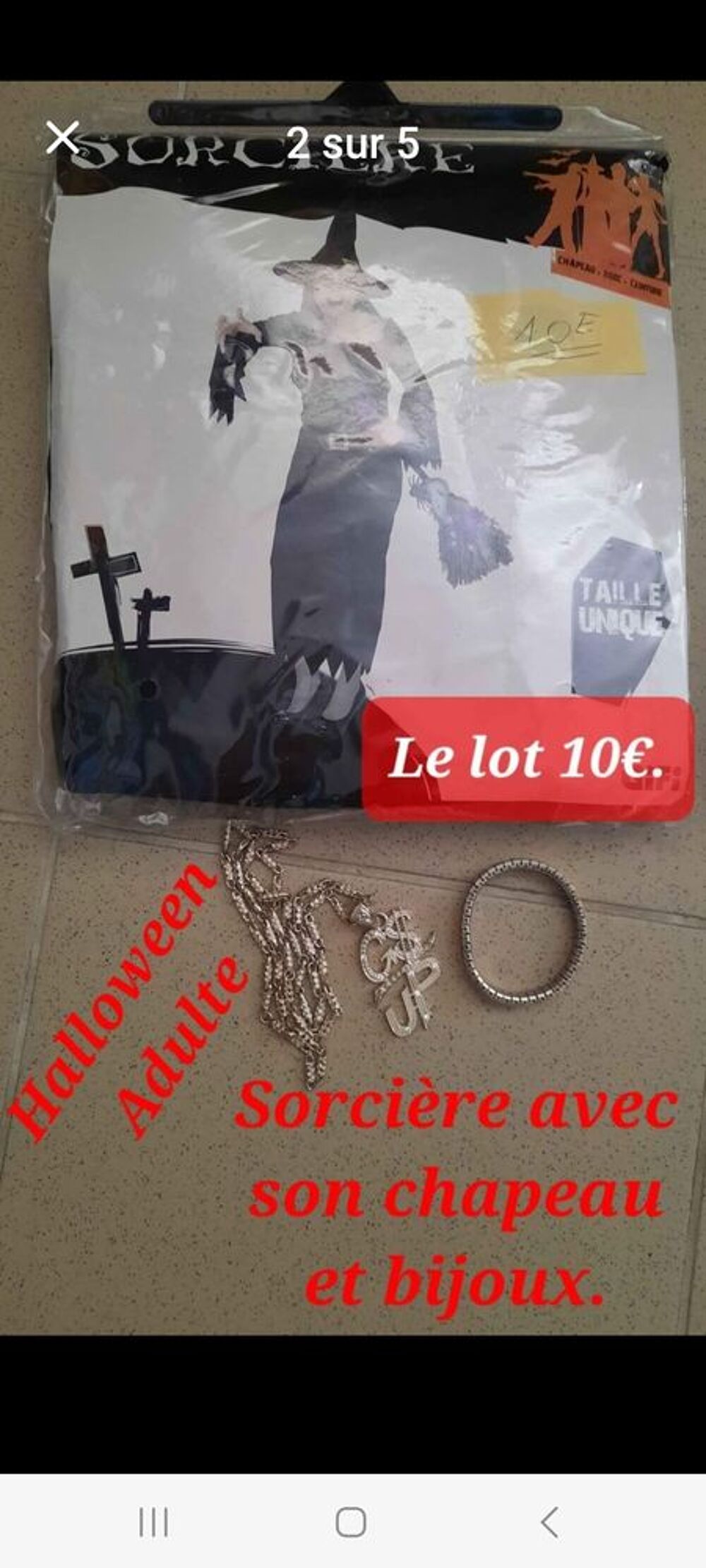 2 D&eacute;guisements adulte Vêtements
