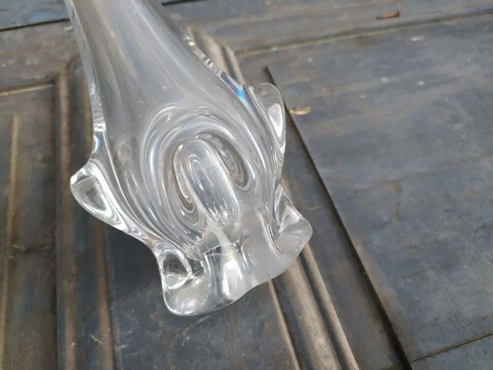 Vase Soliflore Cristal de S&egrave;vres Rancy 
Décoration