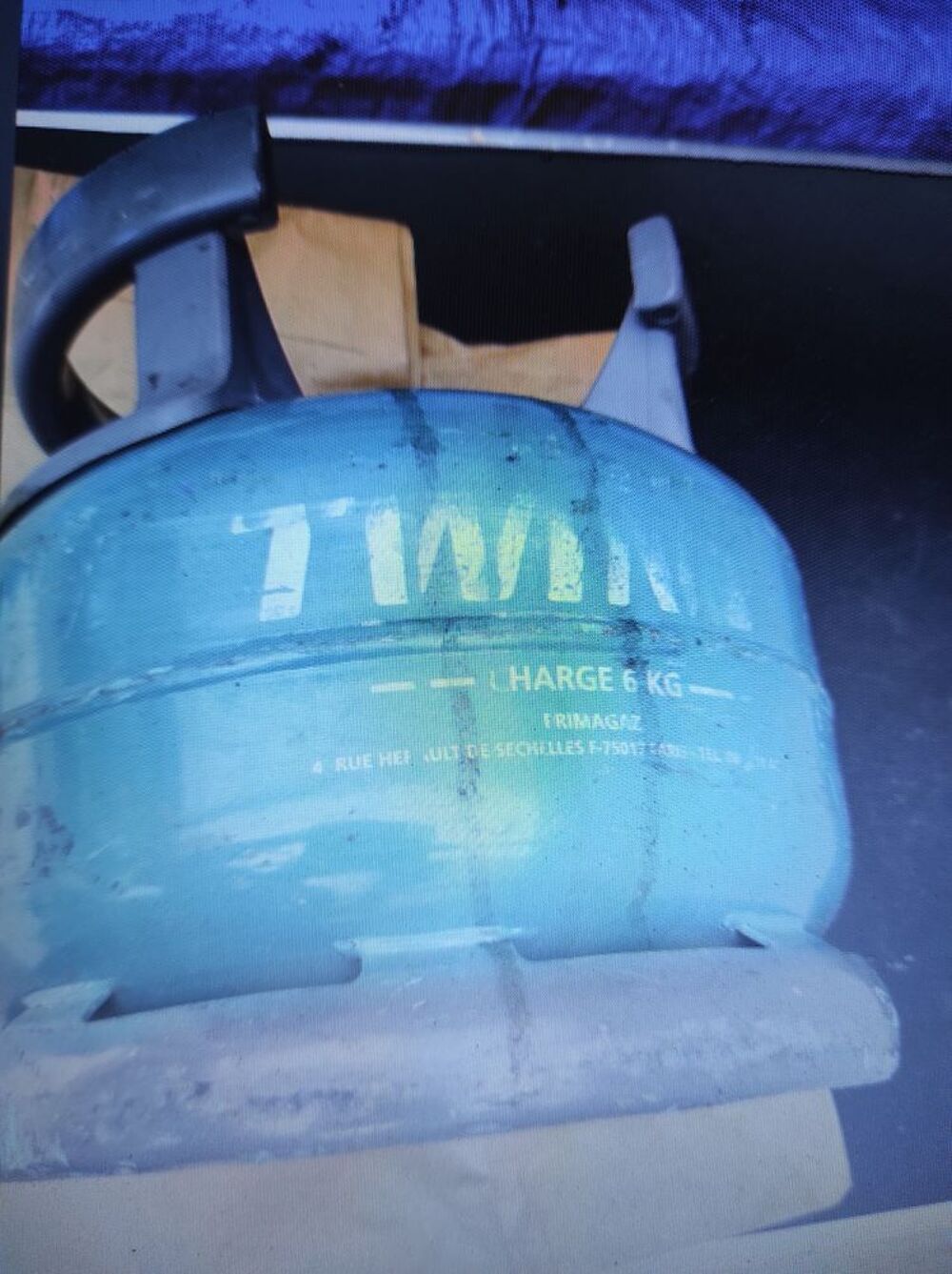 bouteille gaz vide twiny BUTANE lot ARCOPAL BALANCE OUTIL Bricolage