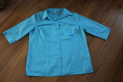 CHEMISIER TURQUOISE FEMME 5 Dijon (21)