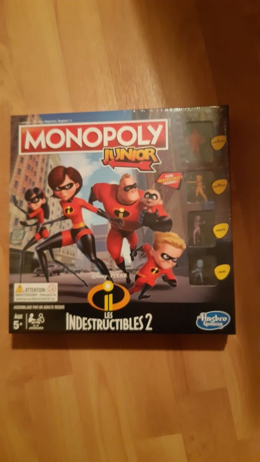 Jeu Monopoly Junior, Les indestructibles 2 Jeux / jouets