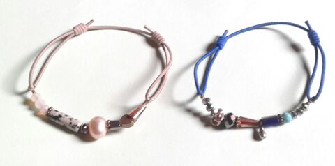 2 petits bracelets élastiques 2 Cramont (80)