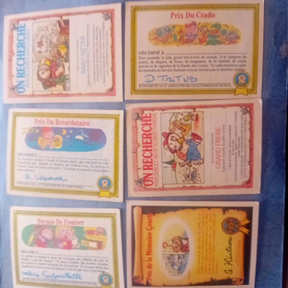Anciennes Cartes Les Crados 