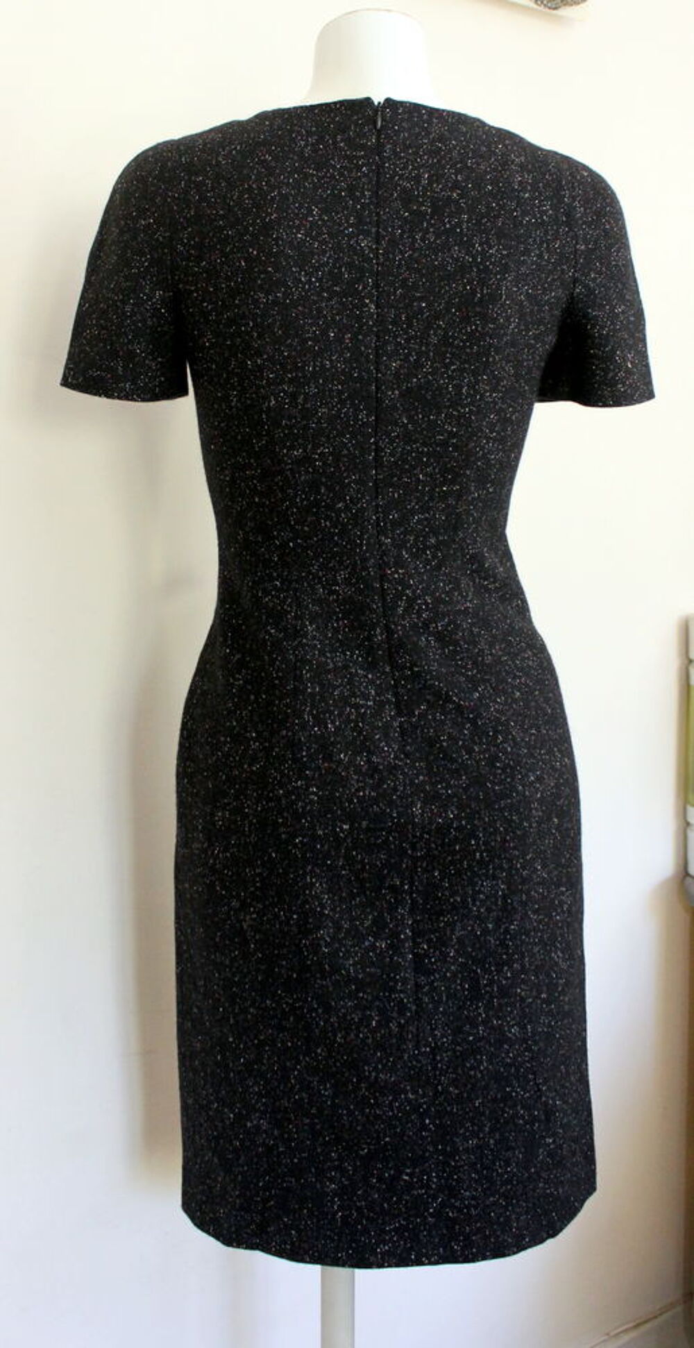 Robe tweed chin&eacute; JIL SANDER T.36 Fr Vêtements