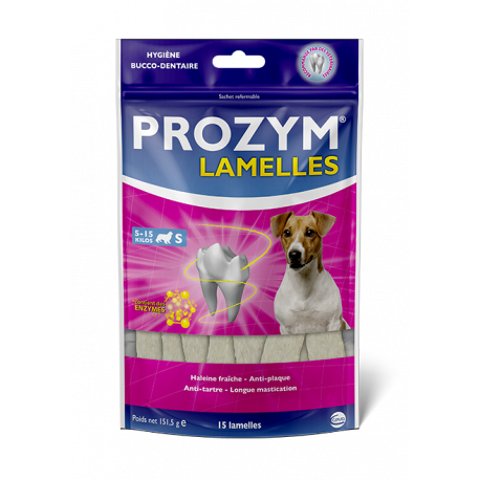 1 LOT 7 SACHETS de Lamelles PROZYM taille S CHIEN 5>15 Kgs 40 91210 Draveil